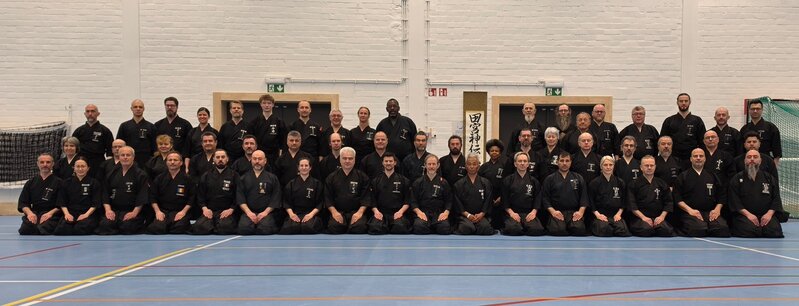 The 2nd International Tamiya Ryu Gasshuku in Belgium, March 2026